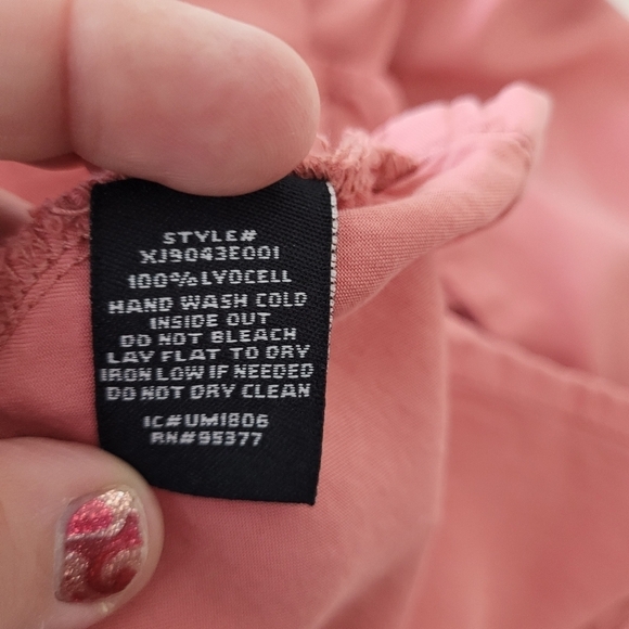 Sanctuary 100% Lyocell Snap Front Lightweight Jacket Size M - Picture 7 of 8